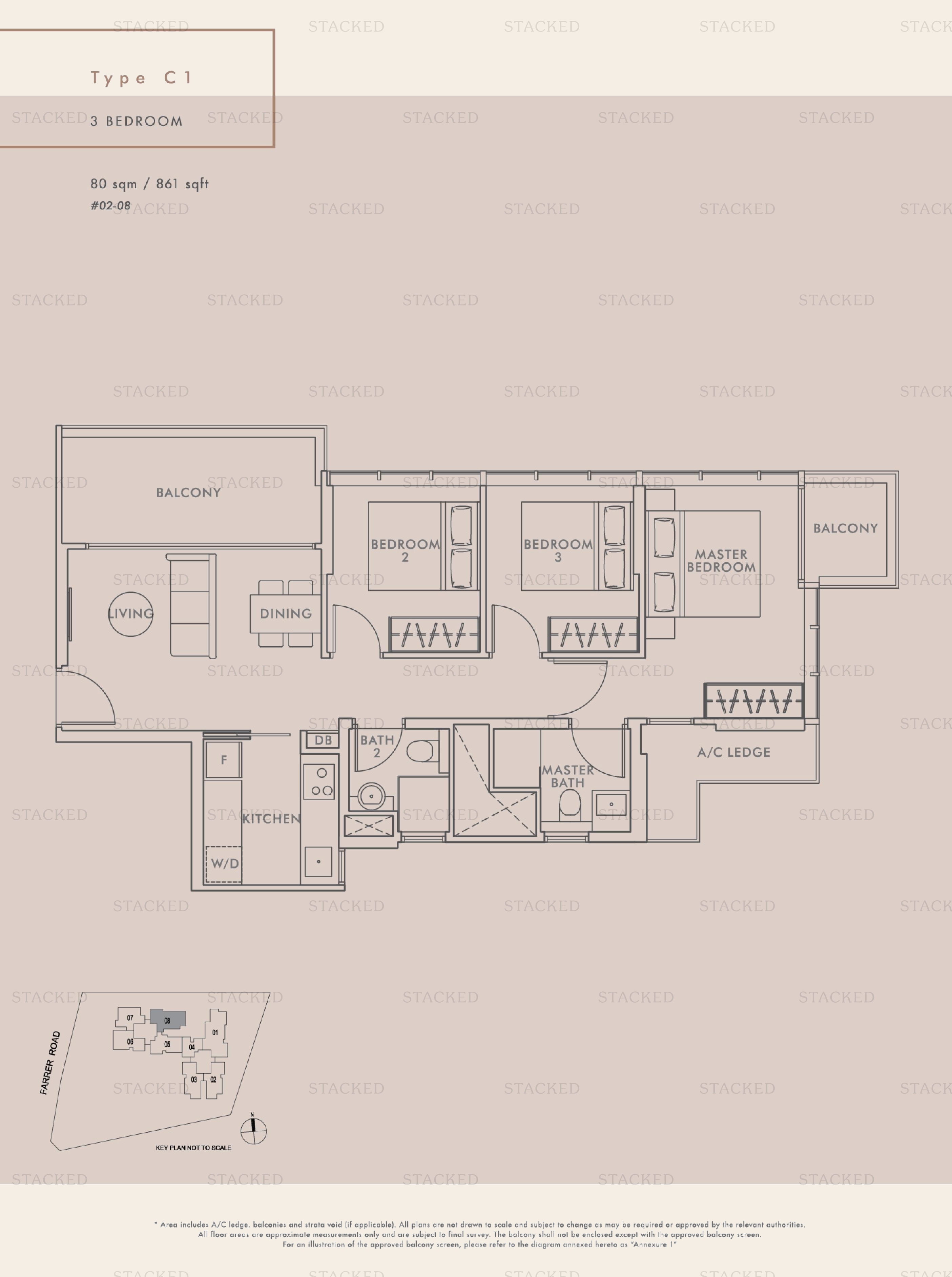 Wilshire Residences floor plan